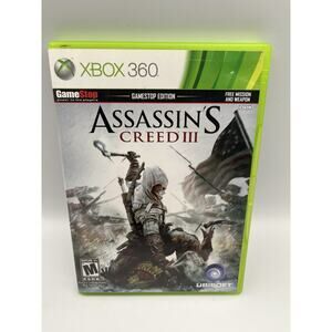 Assassins Creed III 3 (Xbox 360) Complete GameStop